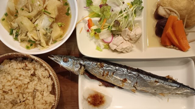 秋の味覚 サンマ!